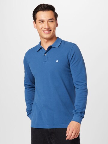 UNITED COLORS OF BENETTON Shirt in Blauw: voorkant