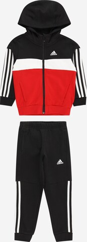 ADIDAS SPORTSWEAR Trainingsanzug 'Tiberio' in Schwarz: predná strana