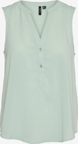 VERO MODA Blouse 'NAJA' in Groen: voorkant