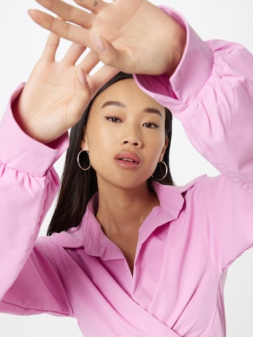 Misspap Bluse in Pink