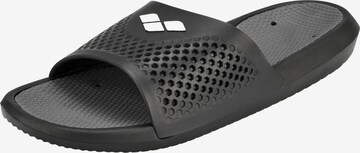 ARENA Beach & Pool Shoes 'BRUNO' in Black: front