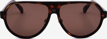Occhiali da sole 'ST5018' di Sergio Tacchini in marrone: frontale