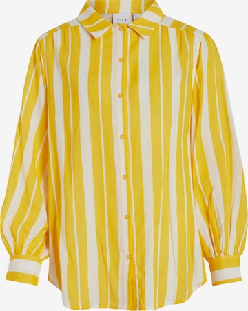 Camicia da donna di VILA in giallo: frontale