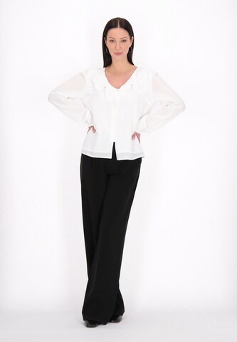 usha BLACK LABEL - Blusa en blanco