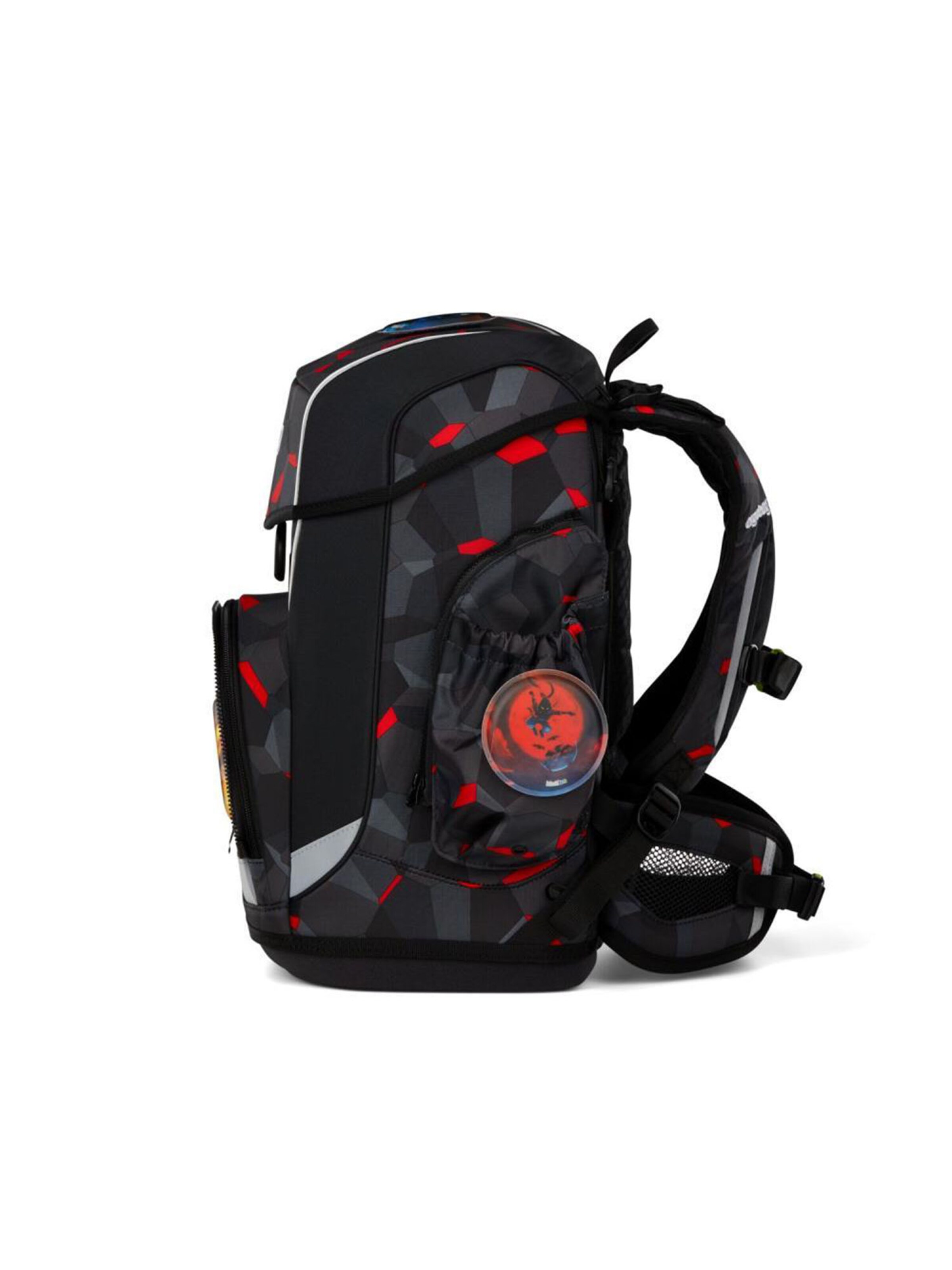 ergobag Backpack 'Cubo Light Schulranzen Set' in Grey