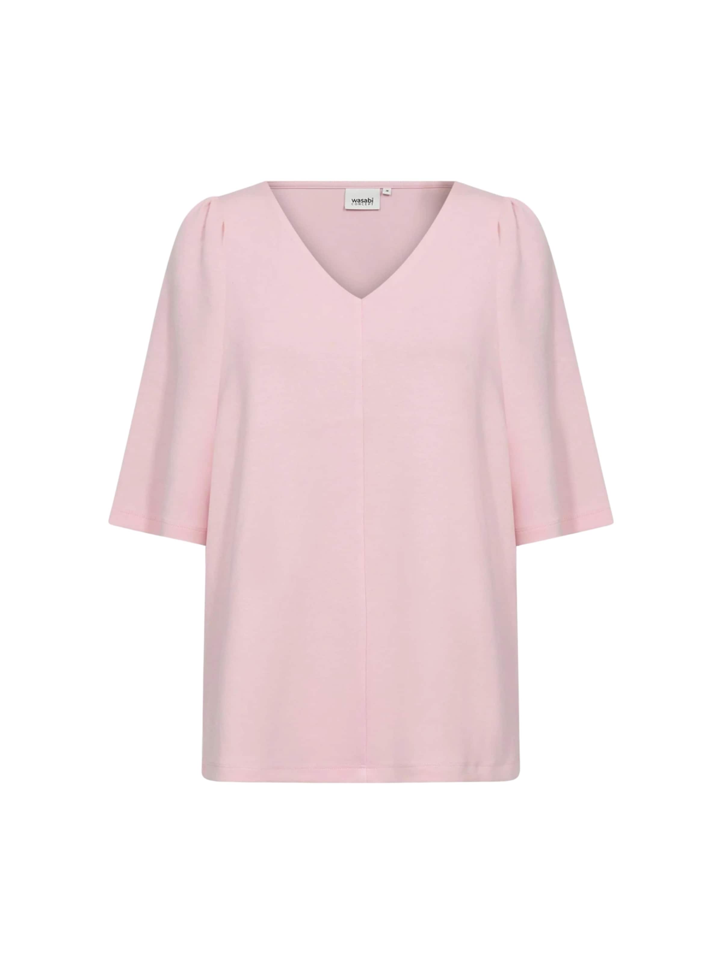 Wasabi Concept Shirt ' WA-SEBINA 70 ' in Rood: voorkant