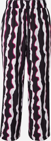 Wide Leg Pantalon s.Oliver en noir : devant