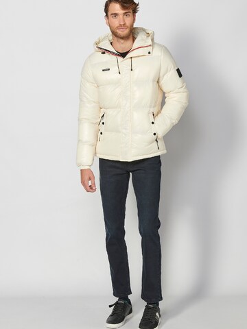 KOROSHI Jacke in Beige