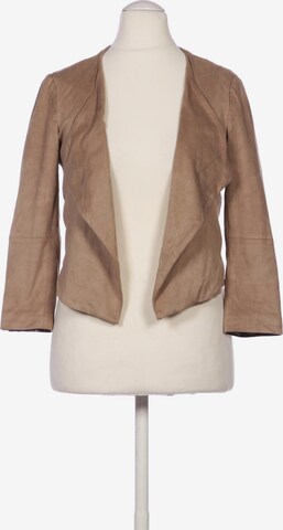 Bershka Jacket & Coat in S in Beige: front