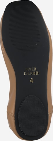 River Island Ballerina in Braun