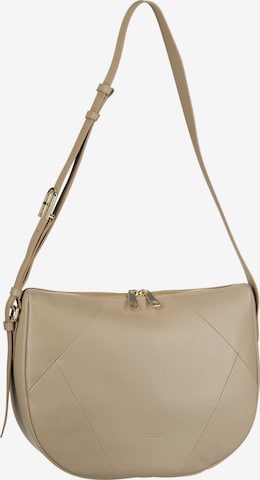 FURLA Schultertasche 'Flow' in Beige: predná strana