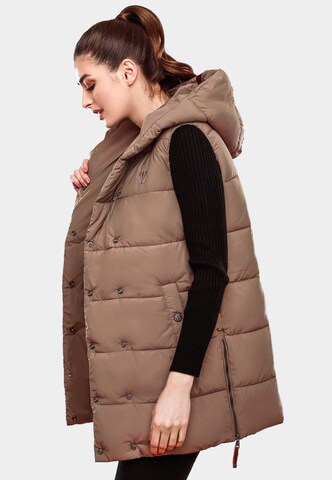 NAVAHOO Bodywarmer 'Madilynaa' in Grijs