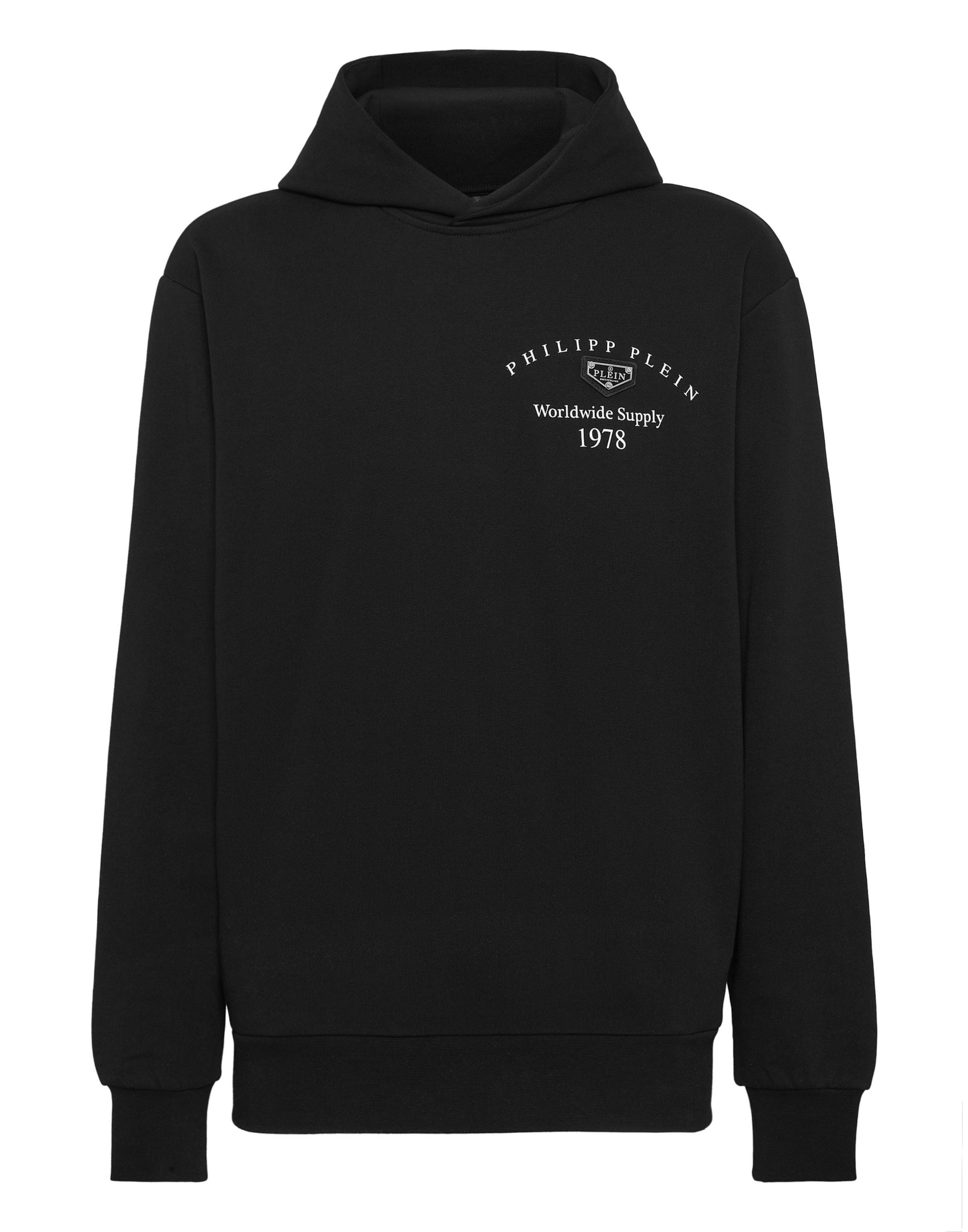 Philipp Plein Sweatshirt in Schwarz: Vorderseite