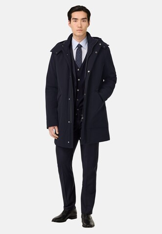 Parka mi-saison 'Tech' Boggi Milano en bleu