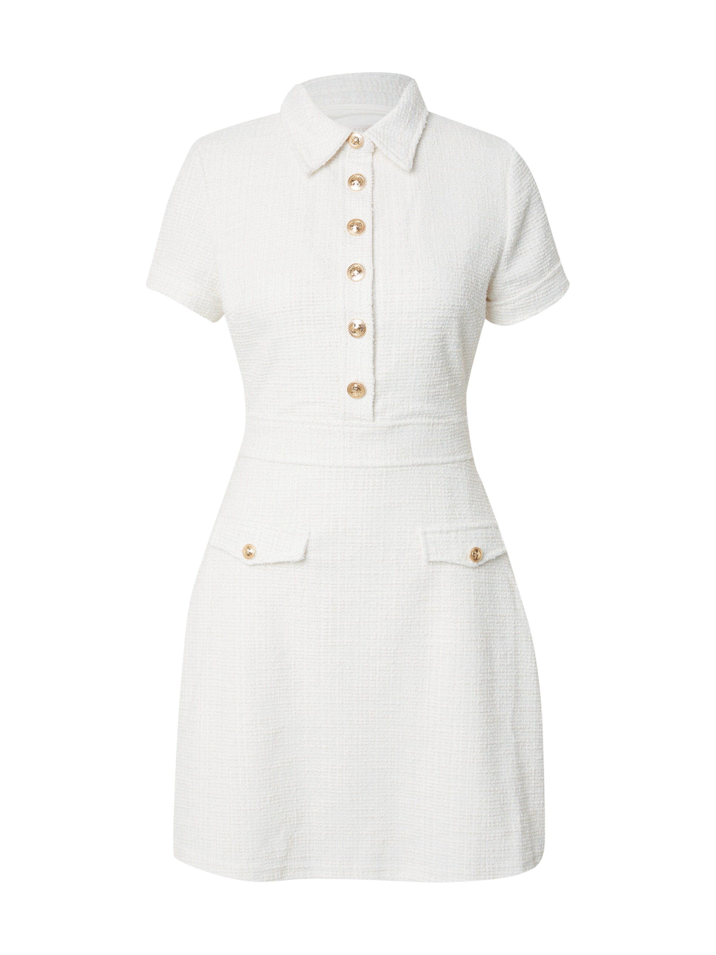 GUESS Kleid 'Tamara' in Weiß: Vorderseite