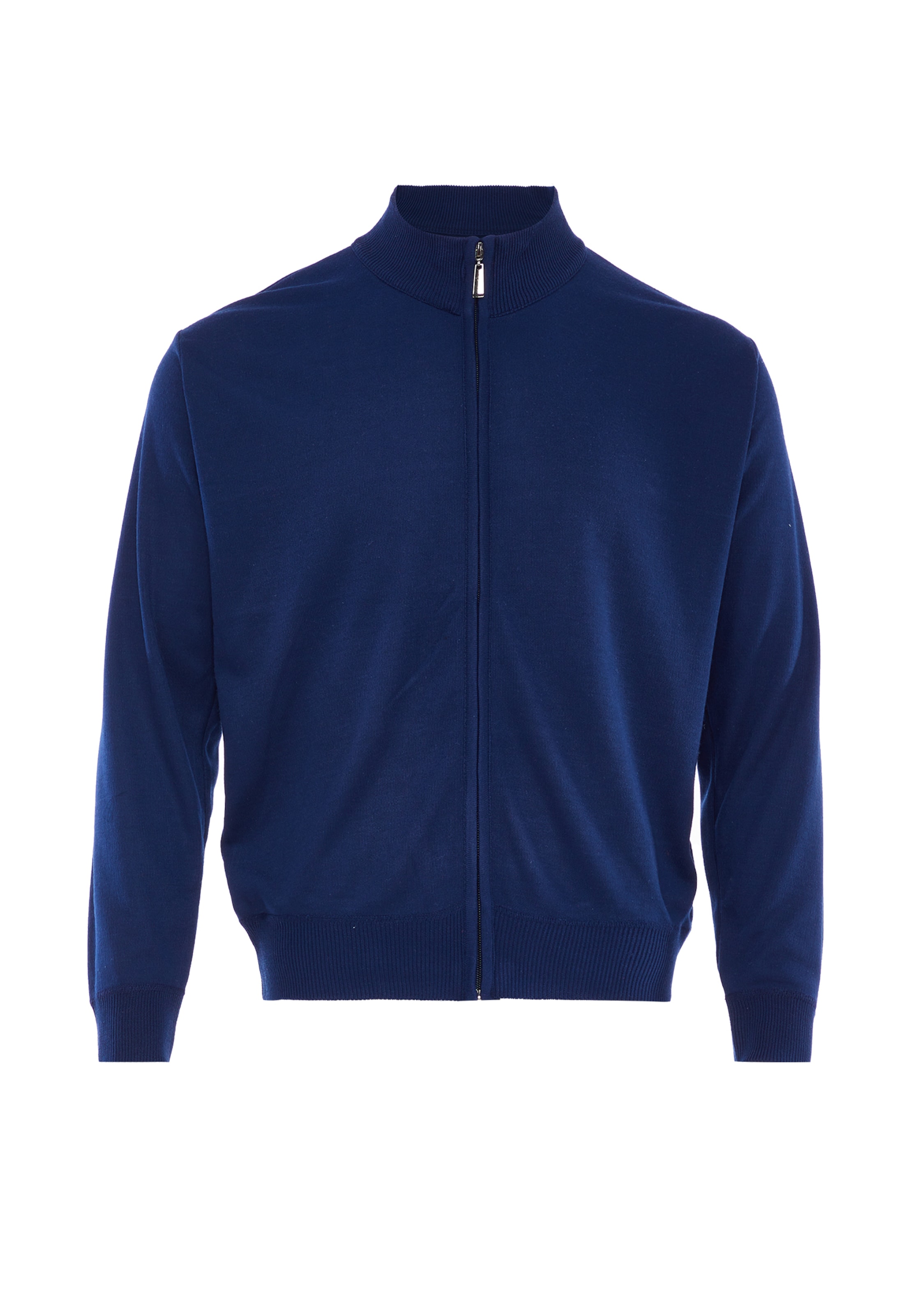 BLONDA Вязаная кофта в Синий: спереди