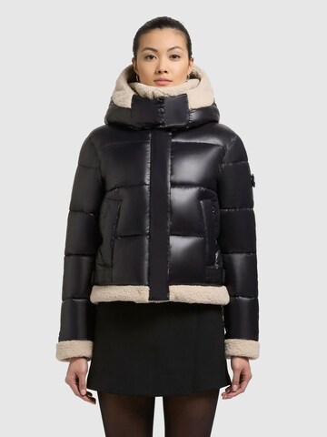 khujo Winterjacke 'NESSIE2'‌‌‌‌‌‌‌ in Schwarz