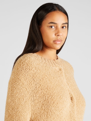 Persona by Marina Rinaldi Knit Cardigan 'MALDIVE' in Beige