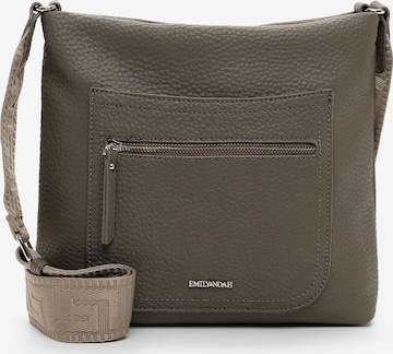 Sac bandoulière 'Heidi' Emily & Noah en gris : devant
