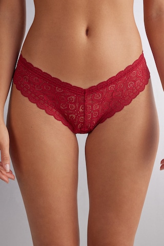 INTIMISSIMI Thong in Red: front