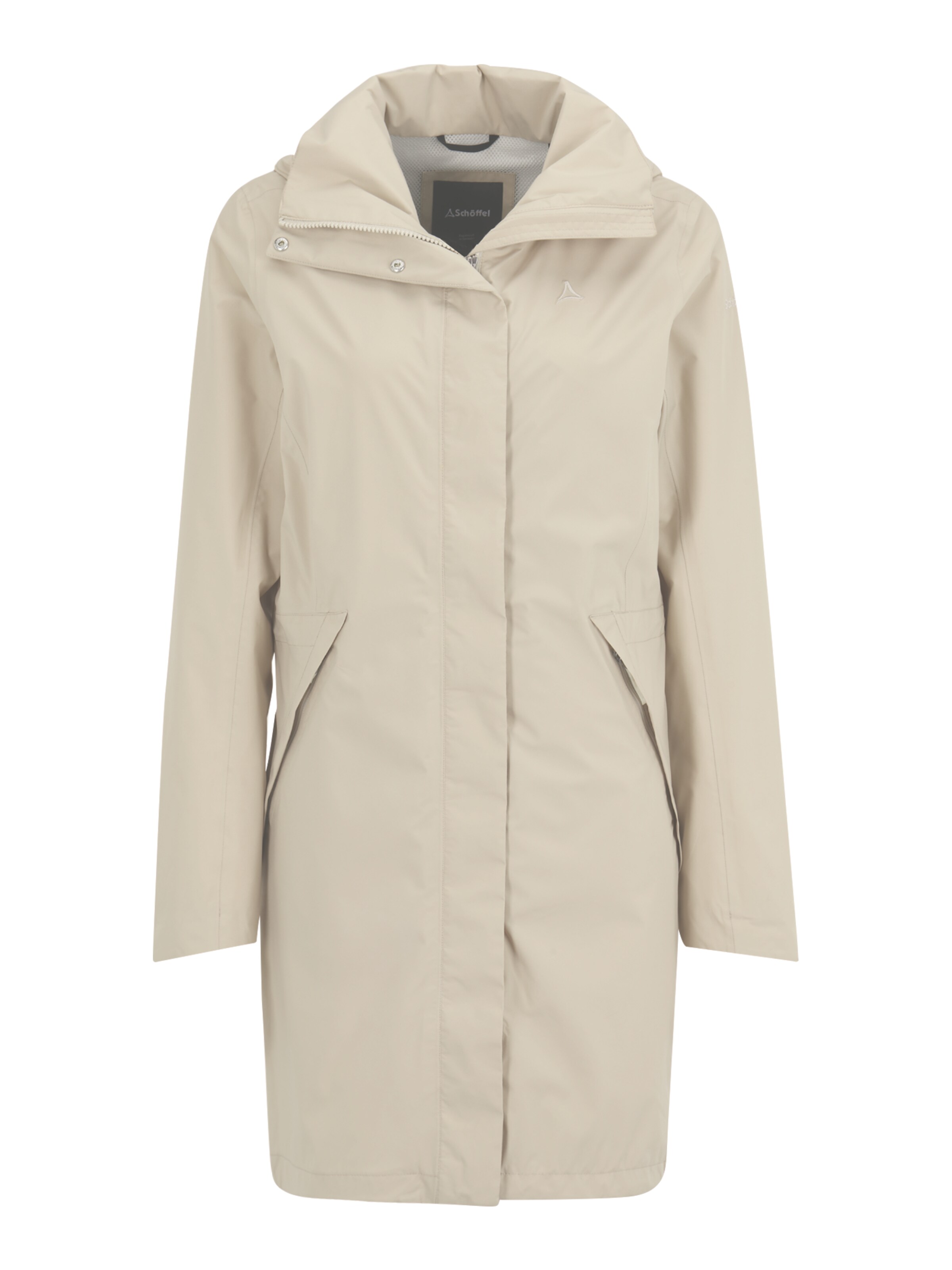 Schöffel Outdoorjas 'Sardegna' in Beige: voorkant