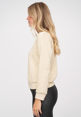 Veste mi-saison Cloud5ive en beige : sur le côté
