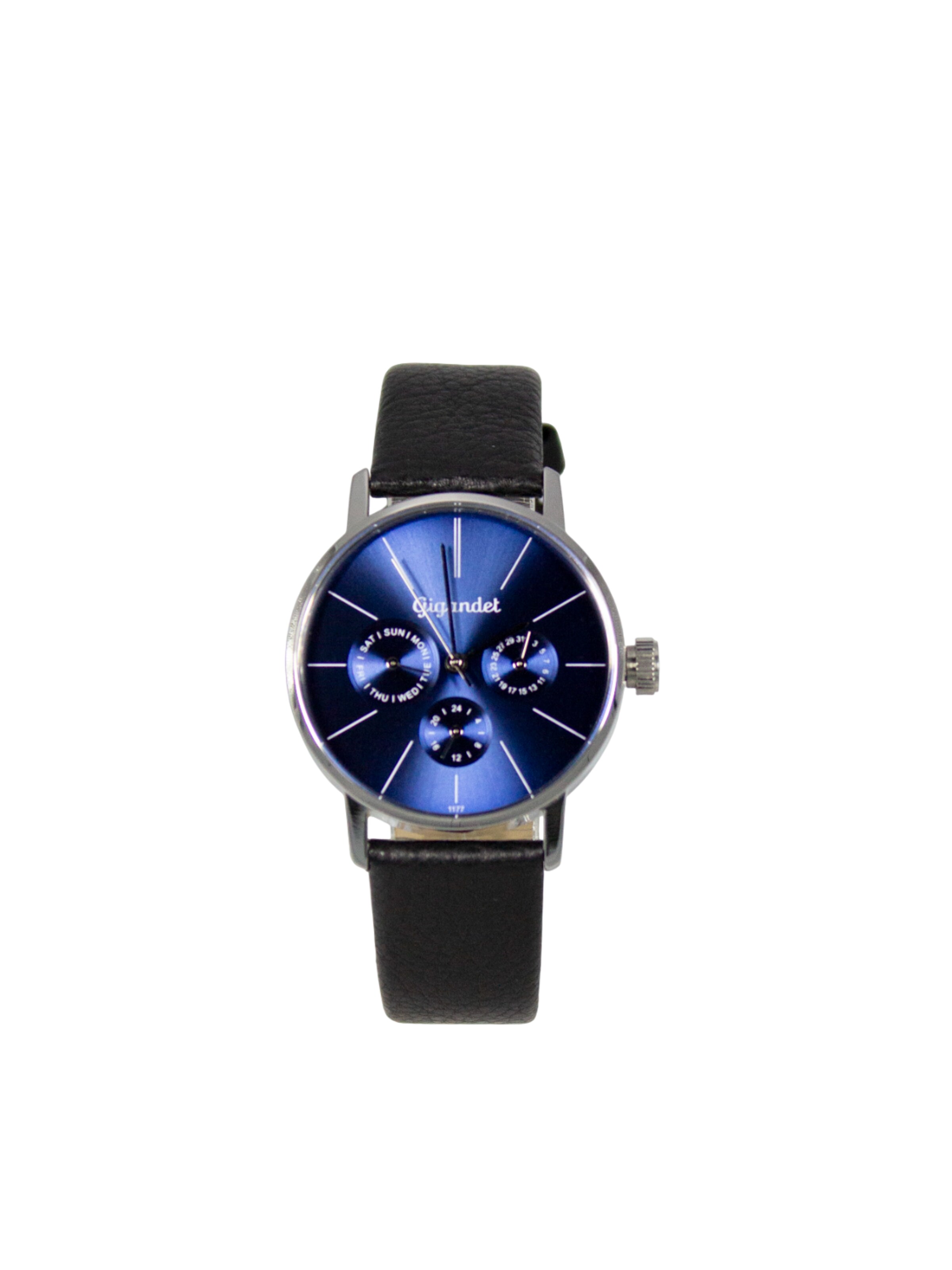 Gigandet Analog Watch 'MINIMALISM' in Blue: front
