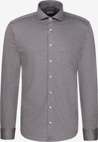 Chemise business SEIDENSTICKER en gris : devant