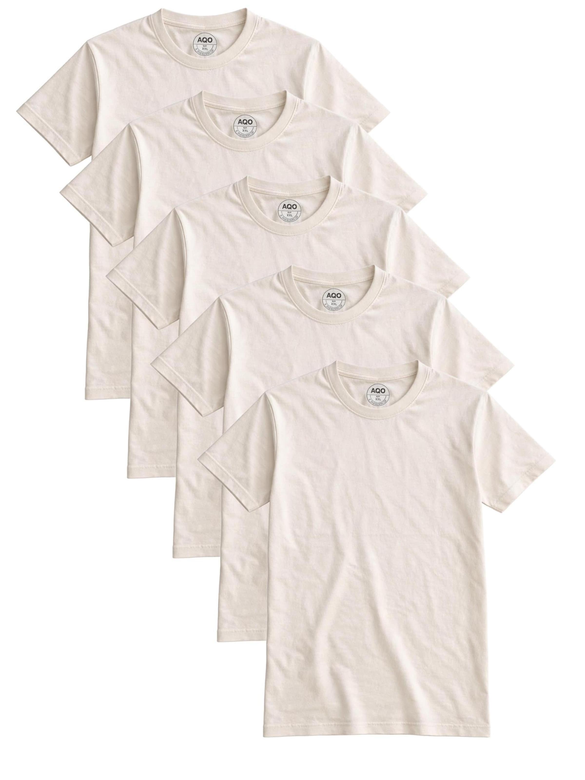 A Question Of (AQO) Shirt in White: front