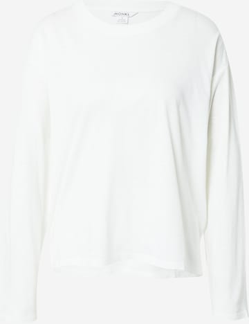 Monki Shirt in White: front