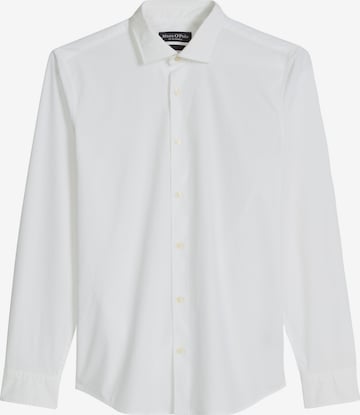 Marc O'Polo Regular Fit Hemd in Weiß: Vorderseite