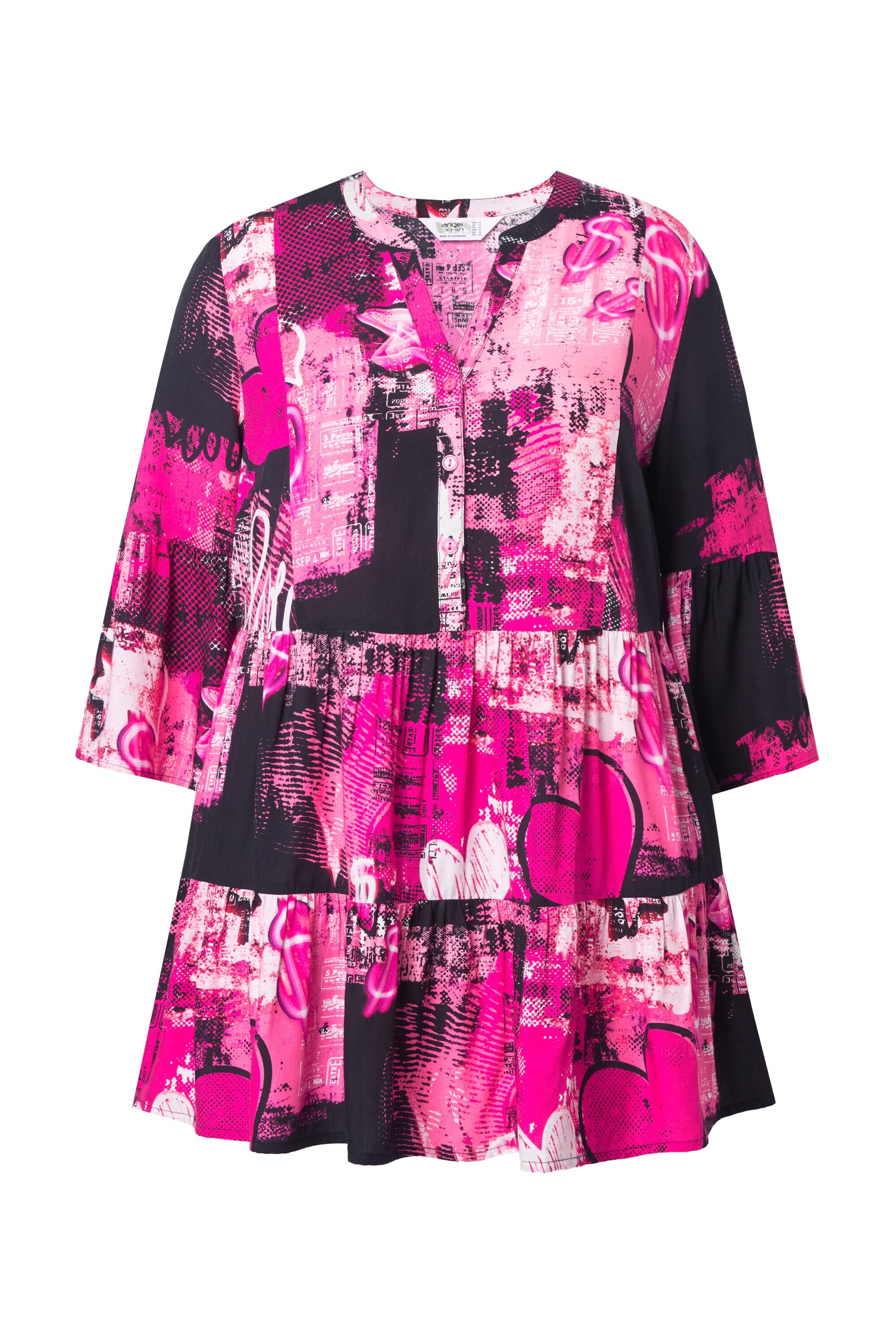 Angel of Style Tunika in Mischfarben: Vorderseite