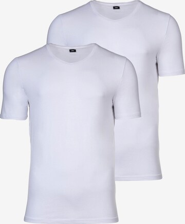 T-Shirt s.Oliver en blanc : devant