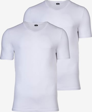 s.Oliver - Camiseta en blanco: frente