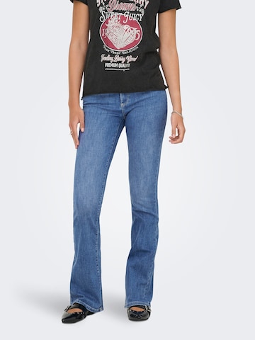 Flared Jeans 'ONLANNIE' di ONLY in blu: frontale