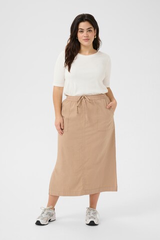 Jupe 'Nana' KAFFE CURVE en beige