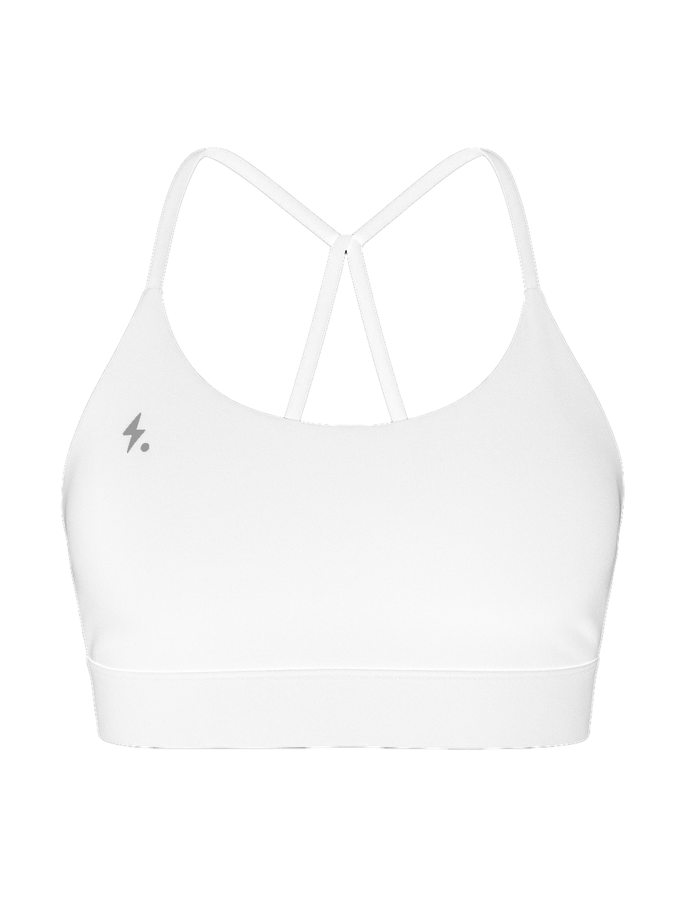 Impulse Fitwear Sports top in White: front