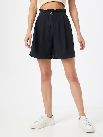 modström Loose fit Pleat-front trousers 'Irwin' in Blue: front