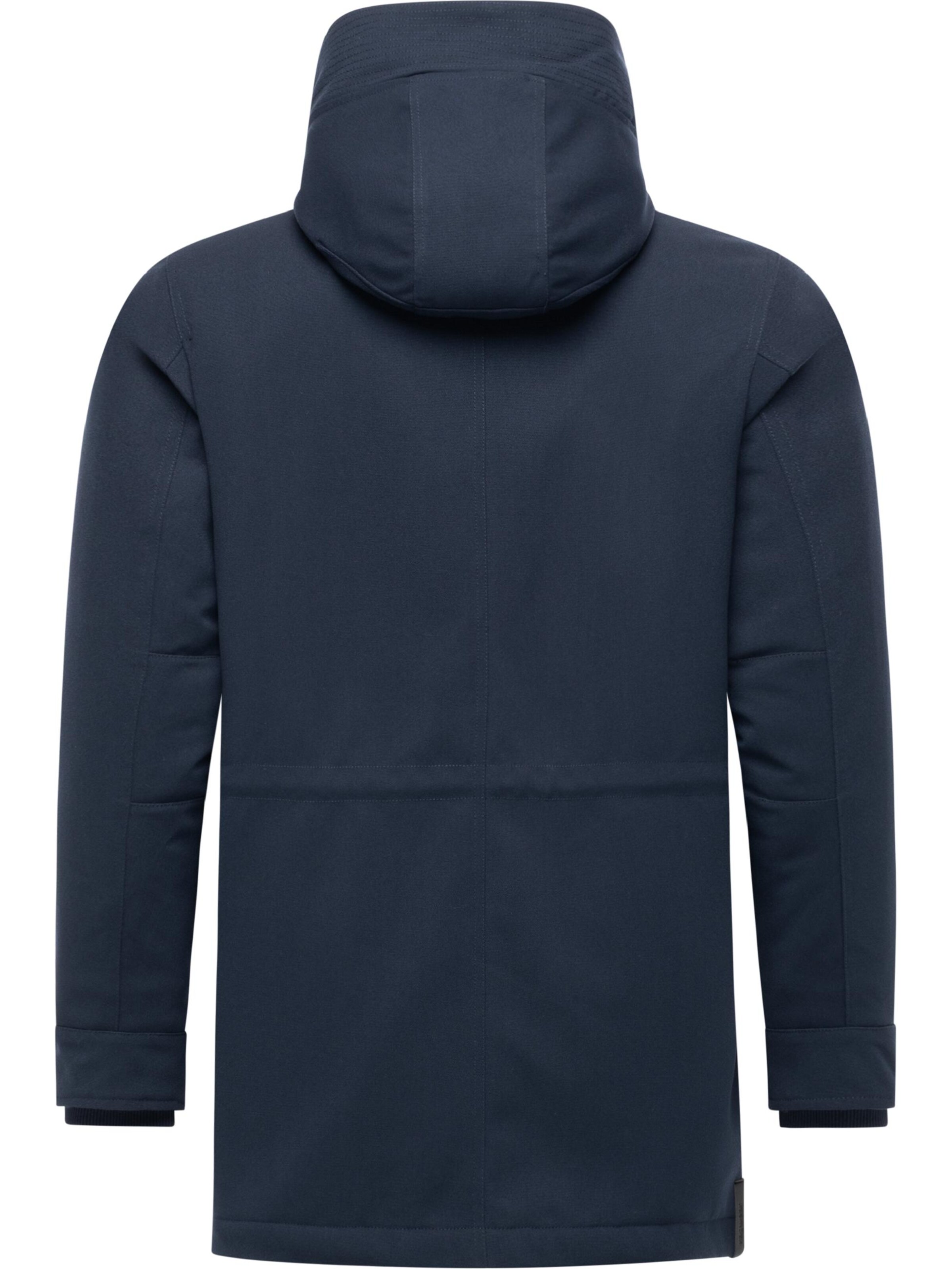 Ragwear Winterjas 'Mr Cany' in Blauw