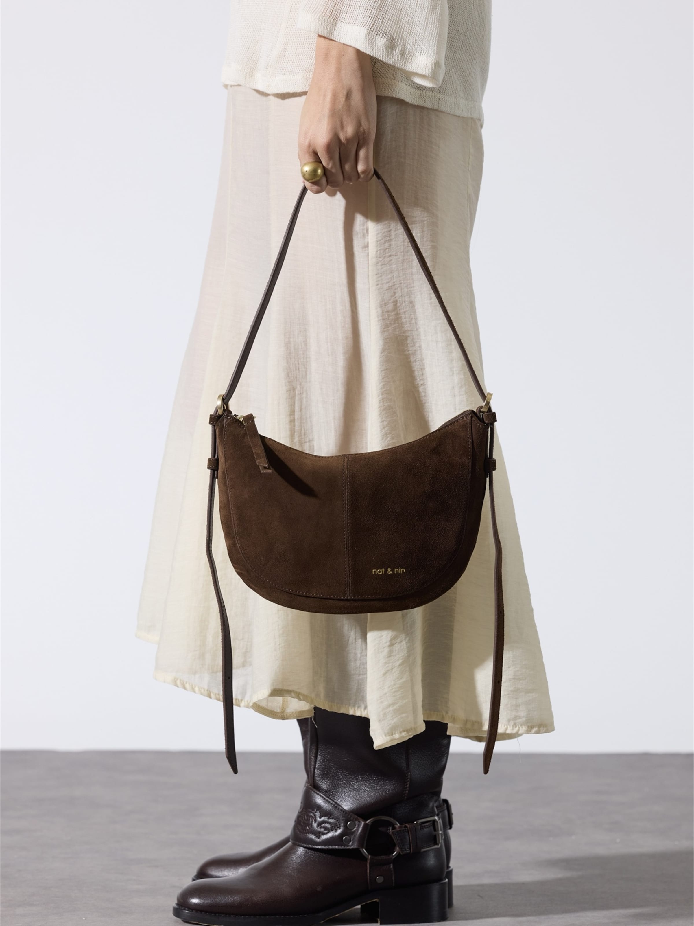 Nat&Nin Crossbody bag in Brown