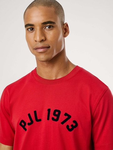 T-Shirt 'Maverick' Pepe Jeans en rouge