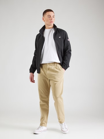 Effilé Pantalon à pince 'Isaac' Tommy Jeans en marron