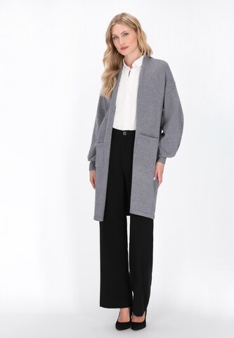 Cardigan 'Classic' DreiMaster Klassik en gris