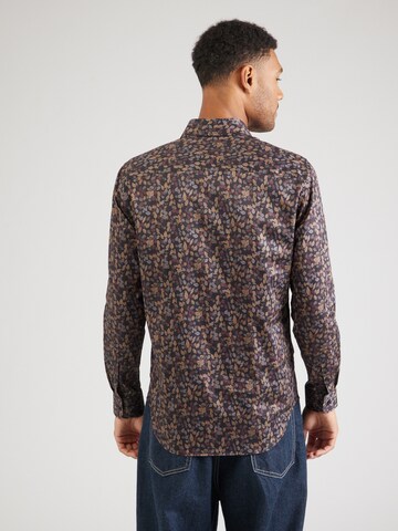 Matinique Regular fit Overhemd 'Trostol' in Bruin