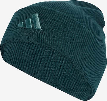 ADIDAS SPORTSWEAR - Gorro deportivo 'New Logo Beanie' en verde: frente