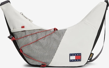Sac à bandoulière Tommy Jeans en blanc : devant