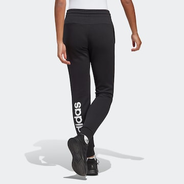 ADIDAS SPORTSWEAR Tapered Workout Pants 'Essentials' in Black