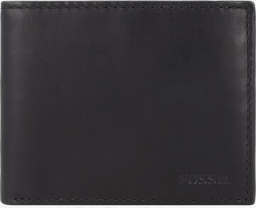 FOSSIL Wallet 'Derrick' in Black: front