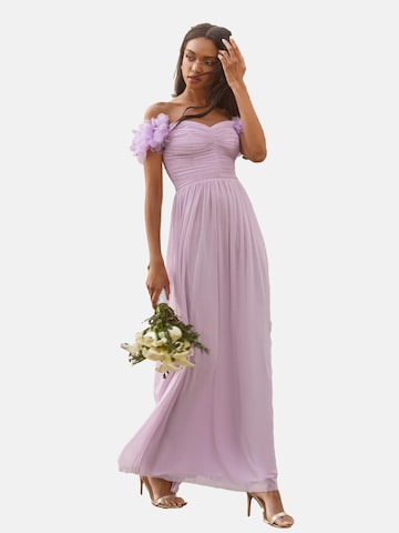 Lipsy Společenské šaty – fialová: přední strana