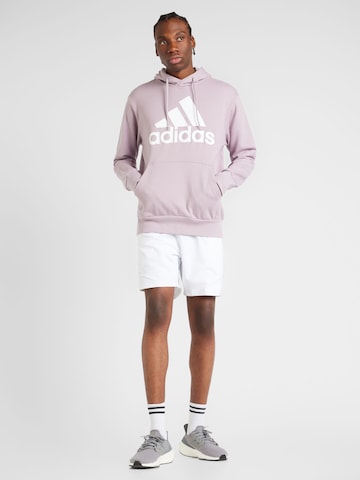 ADIDAS SPORTSWEAR Športna majica 'ESSENTIALS' | vijolična barva